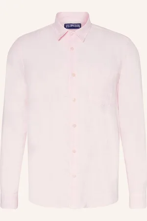 Vilebrequin Leinenhemd Regulrar Fit rosa