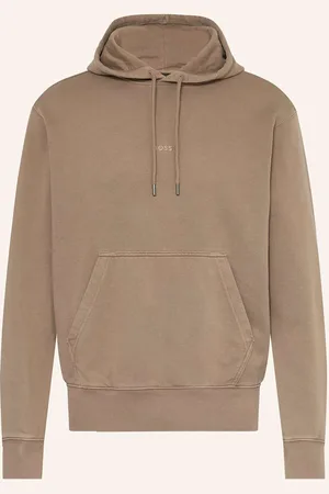 HUGO BOSS Hoodie We_Dye_Hood braun