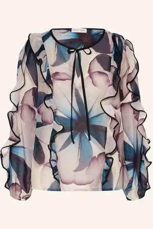 Phase Eight Blusenshirt Mit Volants schwarz