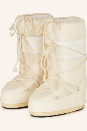 Moon Boot S Icon Nylon weiss