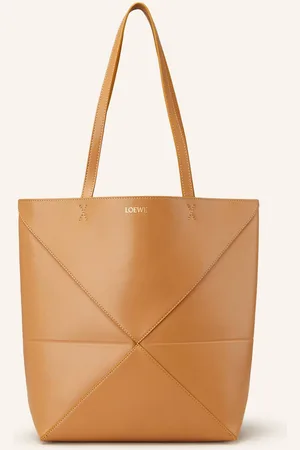 Loewe Shopper Puzzle Fold beige