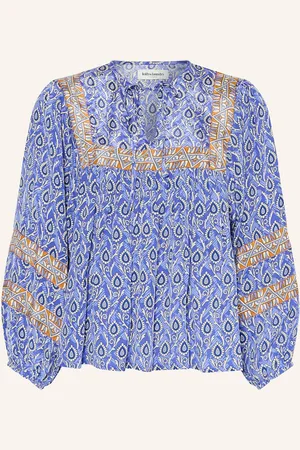 Lollys Laundry Blusenshirt blau