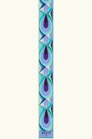 Puccini Seidentuch blau