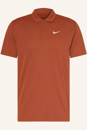 Nike Funktions-Poloshirt Court braun