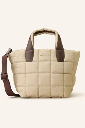 VeeCollective Shopper Porter Tote Small Mit Pouch beige