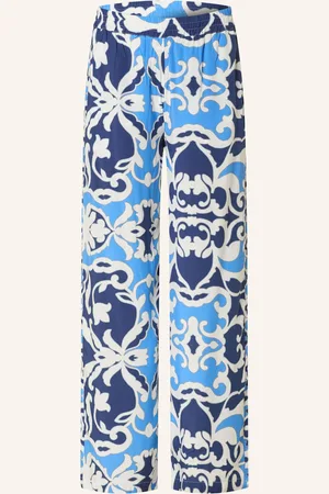 Emily van den Bergh Marlenehose blau