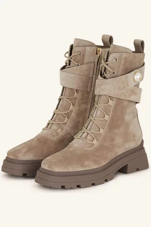 Jimmy Choo Schnürboots Noemi beige
