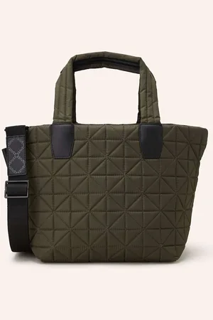 VeeCollective Shopper Vee Tote Small Mit Pouch gruen