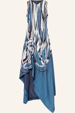 HUGO BOSS Kleid Donaria blau
