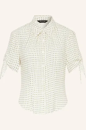Whistles Bluse Ovalspot weiss