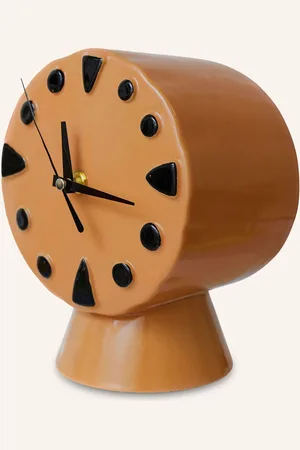 HK living Tischuhr orange
