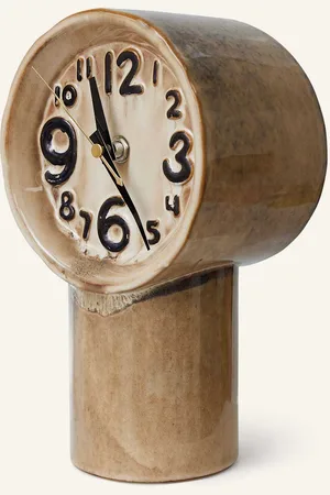 HK living Tischuhr beige