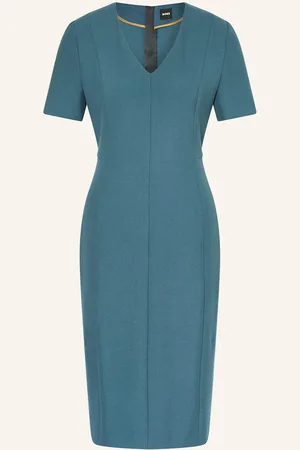 HUGO BOSS Etuikleid Damaisa gruen
