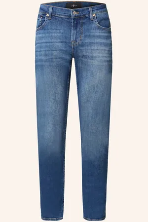 7 for all Mankind Jeans Slimmy Tapered Vernon Skinny Fit blau