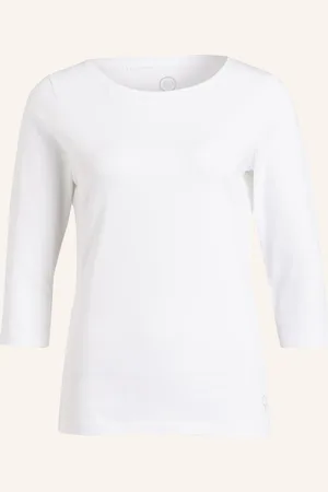 BOVIVA Shirt Mit 3/4-Arm weiss