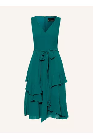 Phase Eight Kleid Breesha Mit Rüschen gruen