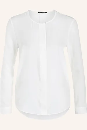 Luisa Cerano Seidenbluse weiss