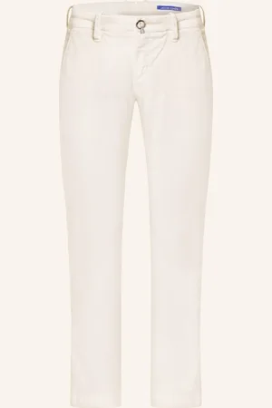 Jacob Cohen Cordchino Bobby Slim Fit weiss