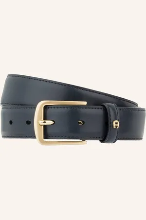 Aigner Ledergürtel Business blau