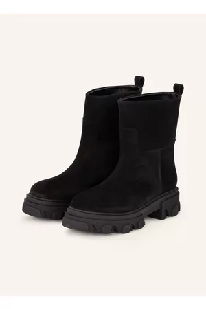 Gia Borghini Damen Stiefeletten - Plateau-Boots Rosie 23 schwarz