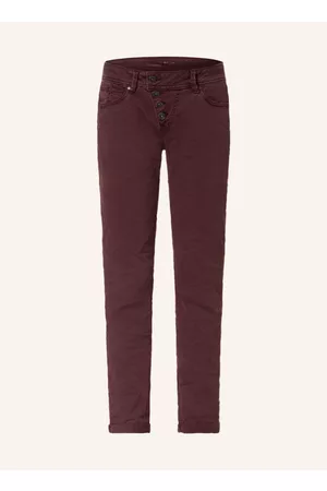 Buena Vista Damen Skinny Jeans - Skinny Jeans Malibu violett