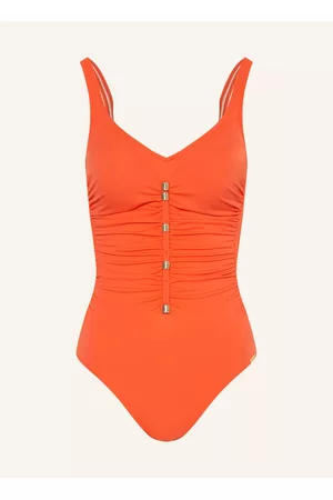 Charmline Damen Badeanzüge - Shape-Badeanzug Uni orange