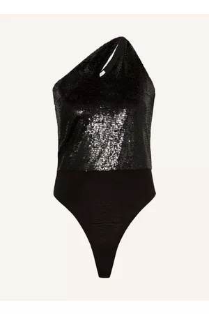Reiss Damen Bodies - One-Shoulder-Body Scarlette Mit Cut-Out schwarz