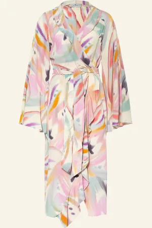 Etro Wickelkleid beige