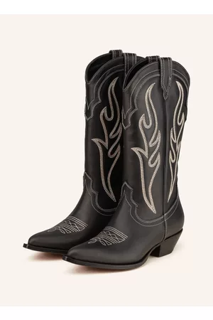 SONORA Cowboy Boots Santa Fe schwarz