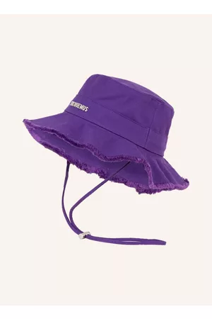 Jacquemus Damen Hüte - Bucket-Hat Le Bob Artichaut violett