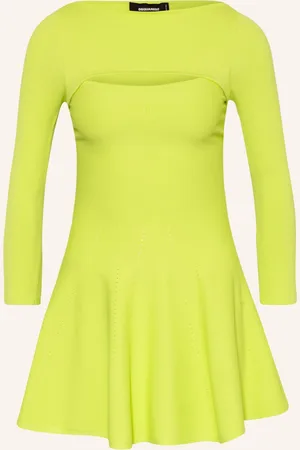 Dsquared2 Kleid Mit Cut-Out gruen