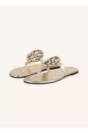 Tory Burch Damen Flip Flops - Zehentrenner Miller gold