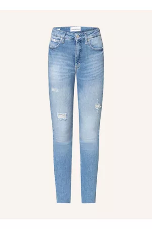Calvin Klein Skinny Jeans blau