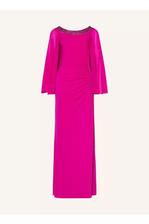 Vera Mont Damen Kleider - Abendkleid Mit Pailletten pink
