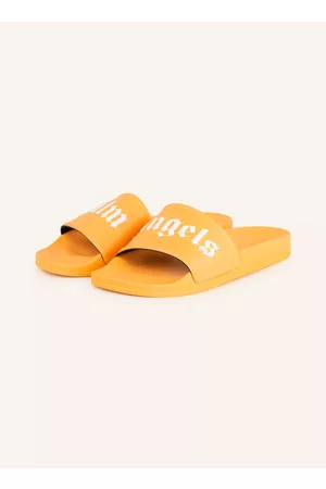 Palm Angels Herren Clogs & Pantoletten - Pantoletten orange