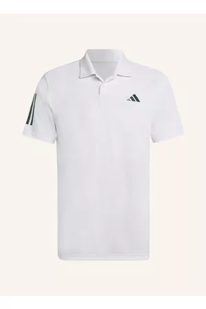 adidas Funktions-Poloshirt Club Mit Mesh weiss
