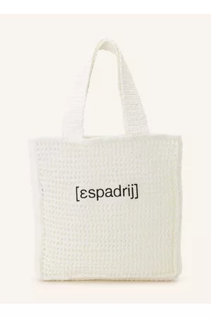 Espadrij l´originale Damen Shopper - Strandtasche weiss