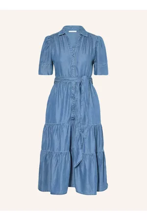 Rich & Royal Damen Freizeitkleider - Kleid In Jeansoptik blau