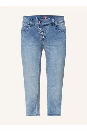 Buena Vista Damen Capris - 3/4-Jeans Malibu blau