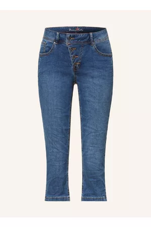 Buena Vista Damen Capris - 3/4-Jeans Malibu blau