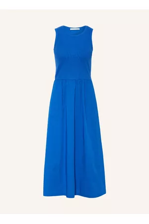 Oui Damen Freizeitkleider - Kleid blau
