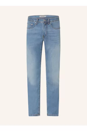 Pierre Cardin Herren Tapered Jeans - Jeans Lyon Tapered Fit blau