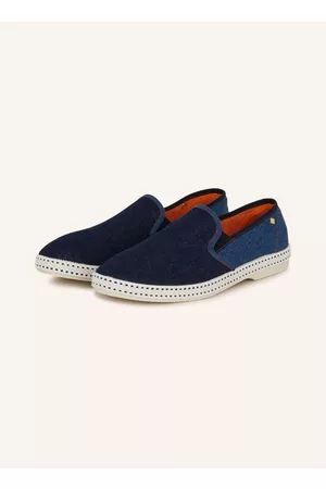 RIVIERAS Herren Halbschuhe - Slipper blau