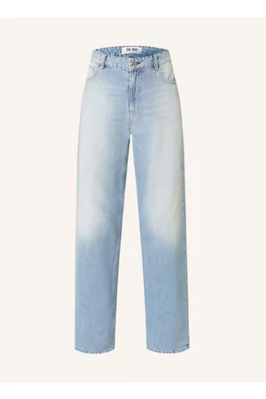 THE.NIM STANDARD Damen Straight Jeans - Straight Jeans Emma blau