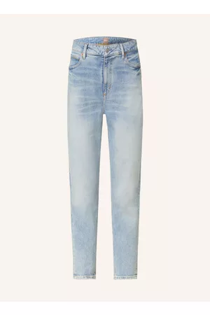HUGO BOSS Damen Slim Jeans - 7/8-Jeans Jackie Mr C Bc weiss