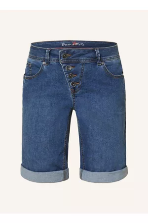 Buena Vista Damen Shorts - Jeansshorts Malibu blau