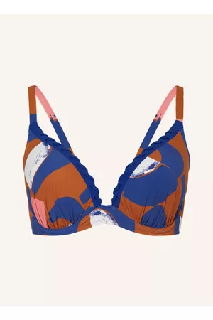 Chantelle Damen Bikinis - Bügel-Bikini-Top Tribe blau