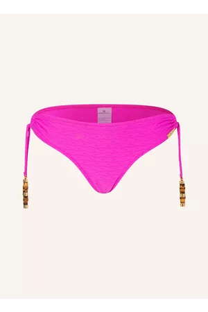 Watercult Damen Triangel Bikinis - Triangel-Bikini-Hose Bamboo Solids pink