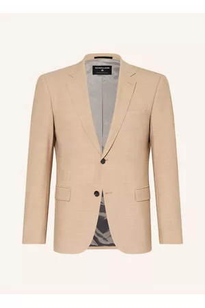 Strellson Herren Blazer & Sakkos - Anzugsakko Aidan Slim Fit beige