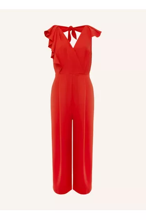 Phase Eight Damen Jumpsuits - Jumpsuit Nicky Mit Volants rot